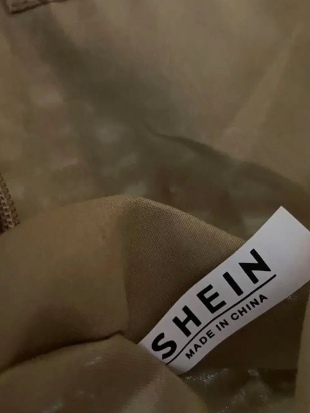 EUC SHEIN Large Straw Woven Tote with Wood Handle